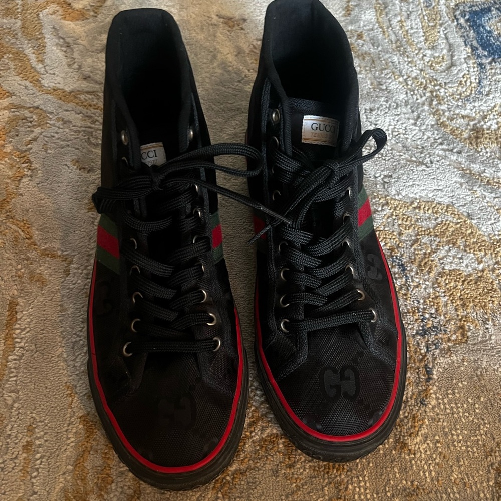 Like NEW‼️ Authentic Men’s Gucci Off The Grid High Top Sneakers - Picture 4 of 4